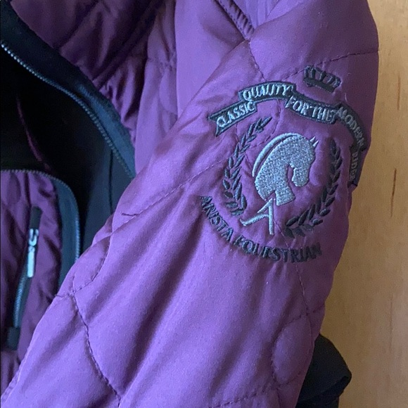 Arista Equestrian Quilted Zip-up Jacket - Picture 2 of 4